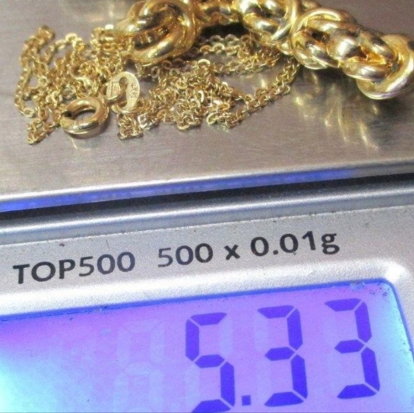 Stauer 14K Gold Justinian Cross Pendant and Chain with Box! - Picture 5 of 14